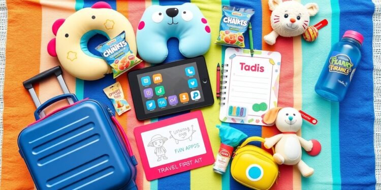 5 important Items you must have while traveling with kids