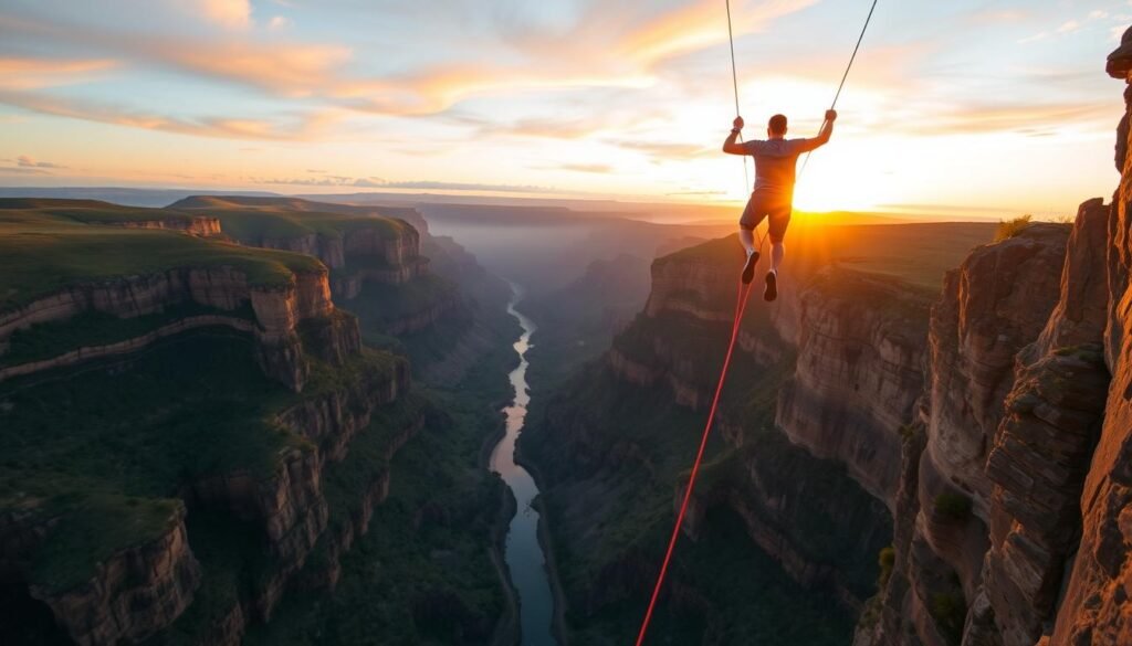 bungee jumping
