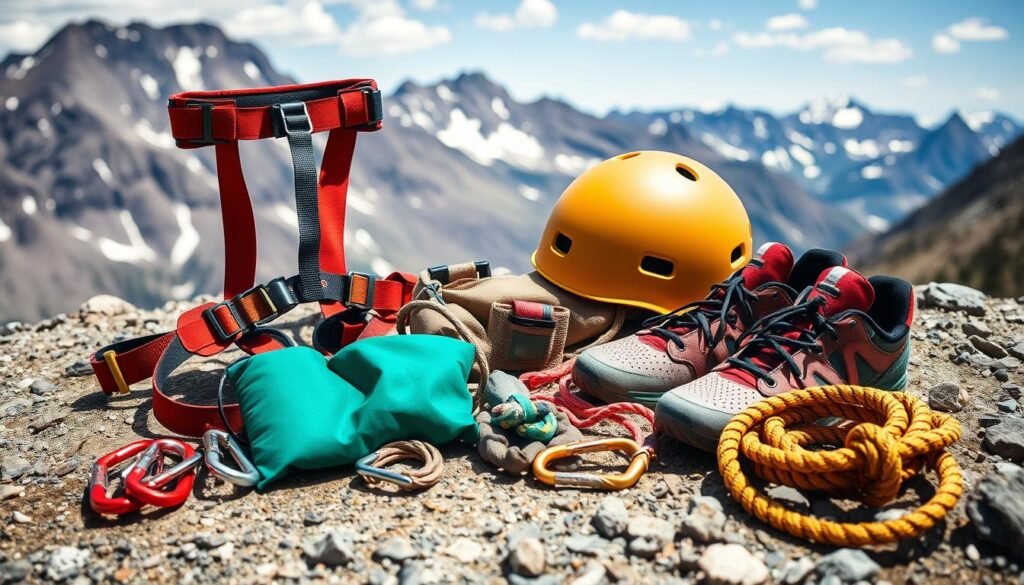 rock climbing gear list